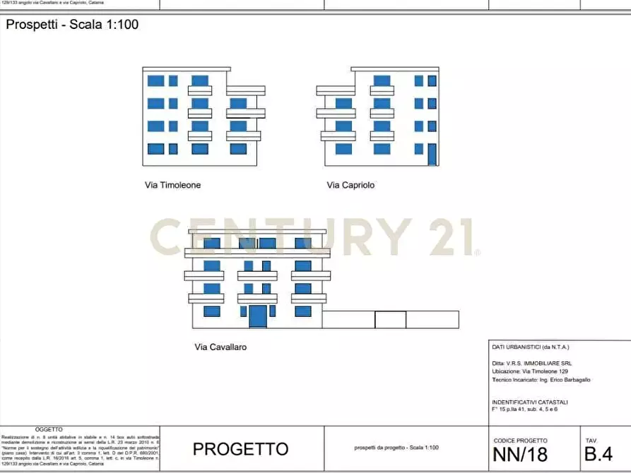 Immagine 18 di Trilocale in vendita  in Via Cavallaro 100 a Catania