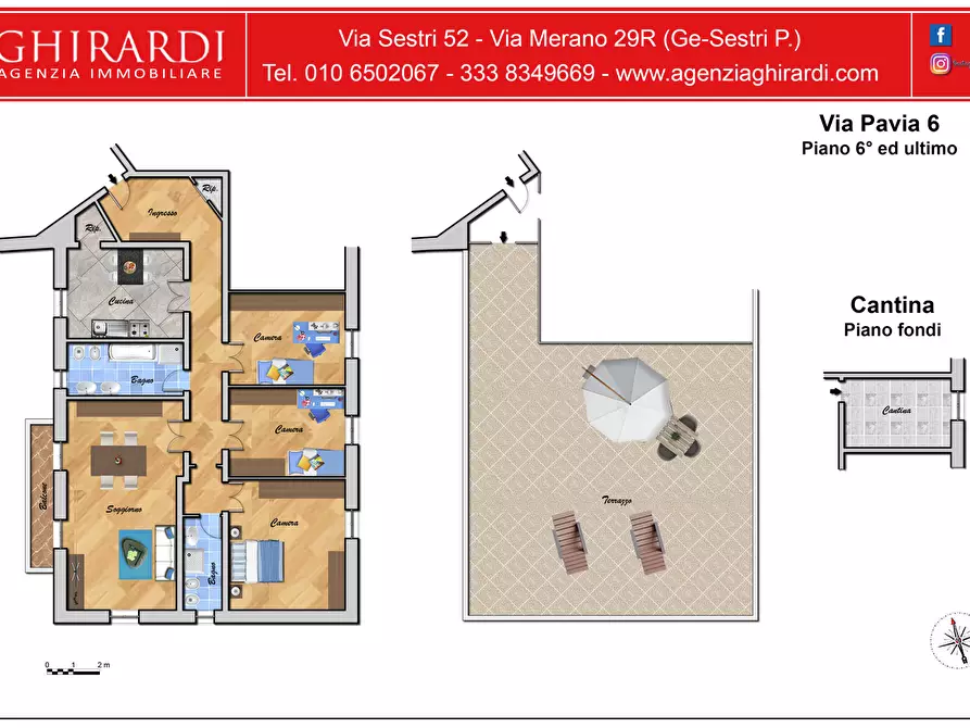 Immagine 72 di Pentalocale in vendita  in VIA PAVIA 6 a Genova