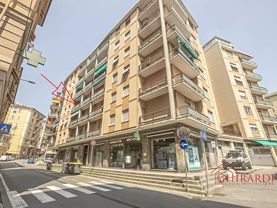 Immagine 1 di Quadrilocale in vendita  in VIA BORZOLI 6 a Genova