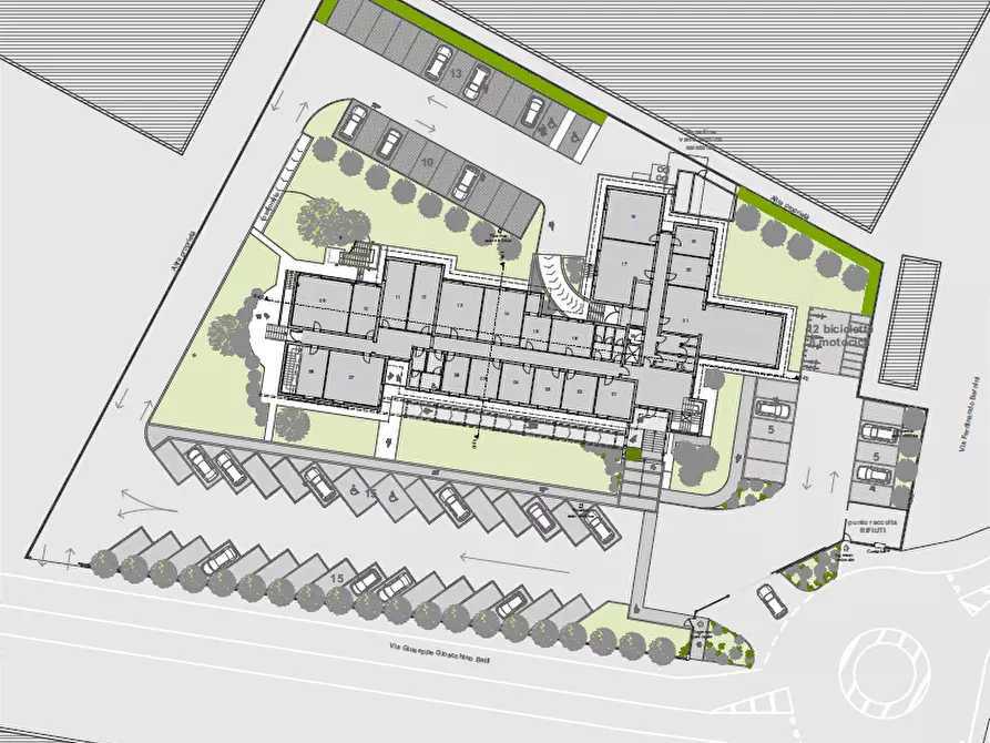 Immagine 15 di Ufficio in vendita  a Parma