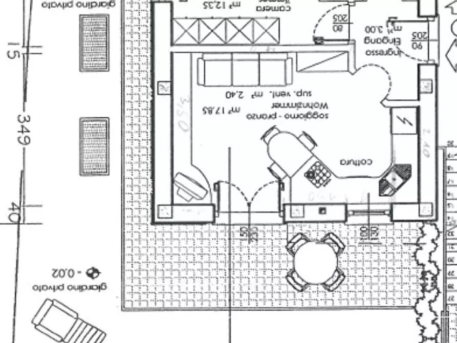 Immagine 8 di Bilocale in vendita  a Termeno Sulla Strada Del Vino .Tramin An Der.