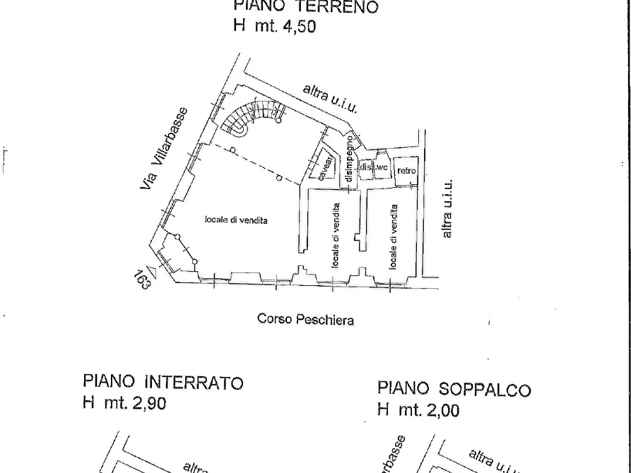 Immagine 20 di Locale commerciale in vendita  in Corso Peschiera a Torino