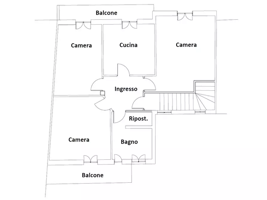 Immagine 26 di Casa indipendente in vendita  in Via Giuseppe Verdi 1313 a Borgo Vercelli
