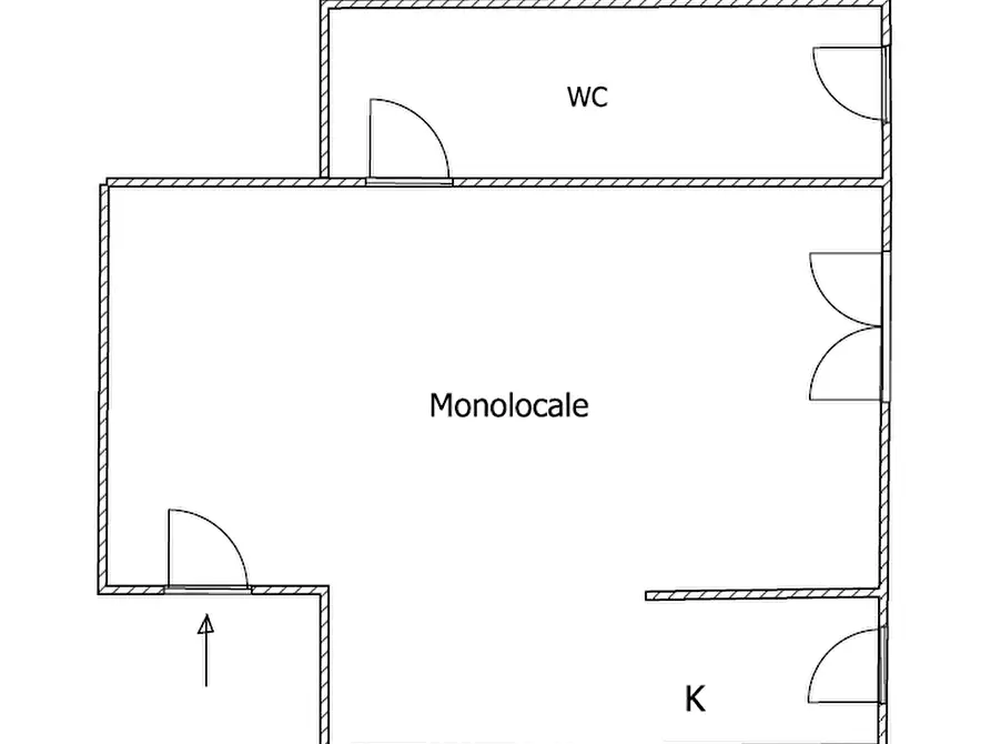 Immagine 22 di Monolocale in affitto  in Via Plinio 72 a Milano