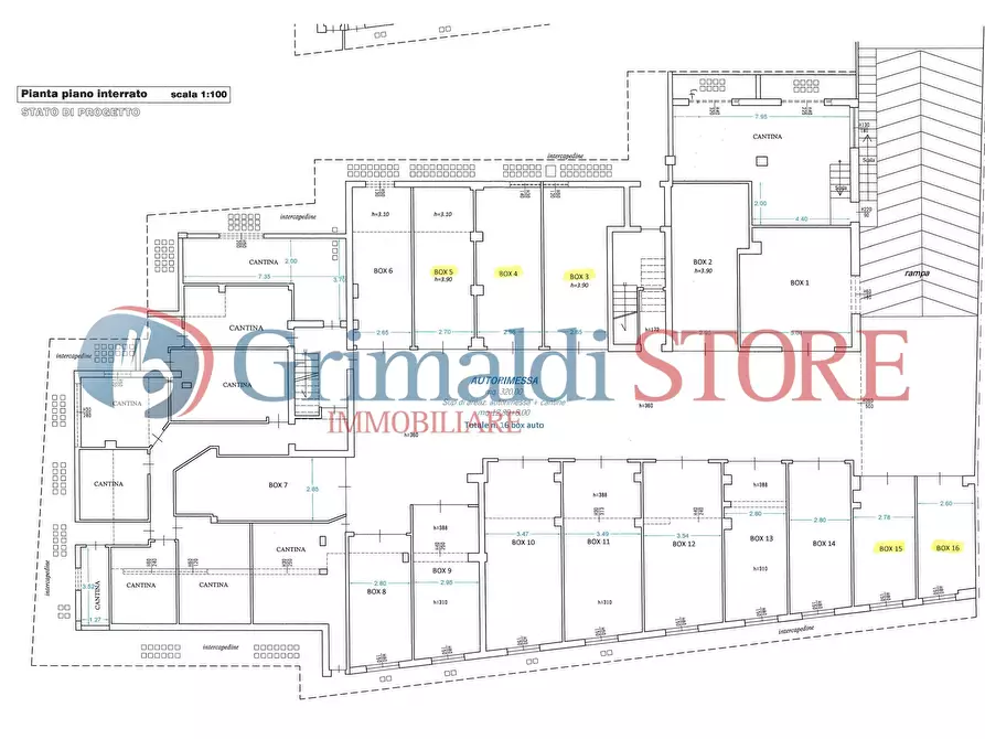 Immagine 10 di Garage in vendita  in Via Ettore D'Amore 16 a Lecce