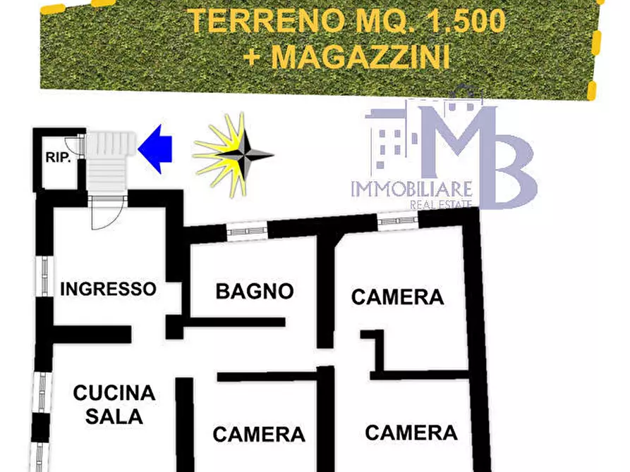 Immagine 2 di Quadrilocale in vendita  in Via Ponti Romani 31 a Recco