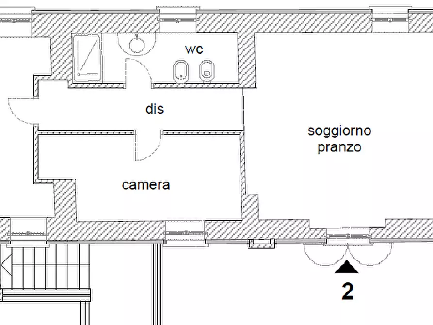 Immagine 12 di Quadrilocale in vendita  a Sarzana