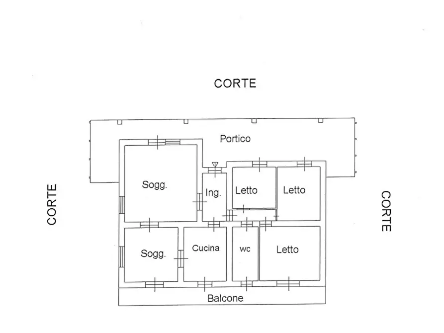 Immagine 45 di Villa in vendita  in Contrada Zancati Nuovo a Paliano