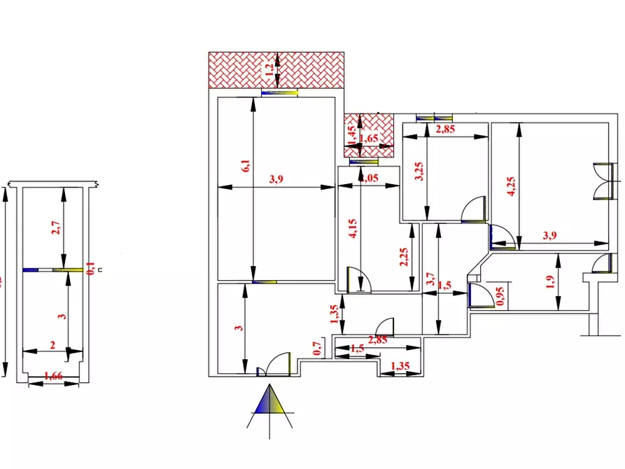 Immagine 21 di Appartamento in vendita  in Viale A. Milani a Segni