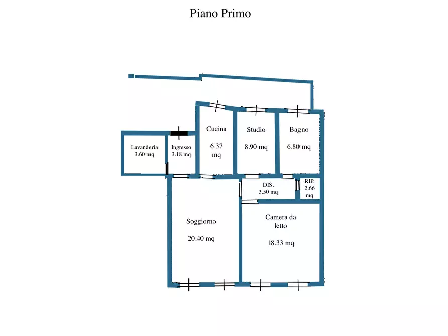 Immagine 29 di Trilocale in vendita  in Viale Gaspare Finali a Cesena