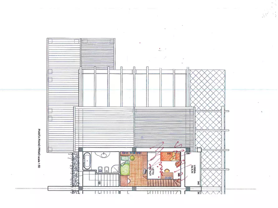 Immagine 26 di Porzione di casa in vendita  in via del Confine 3532 a Cesena