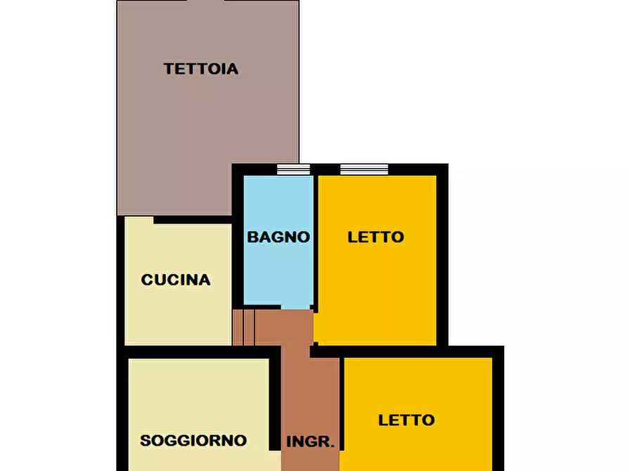 Immagine 10 di Casa indipendente in vendita  a Ceregnano