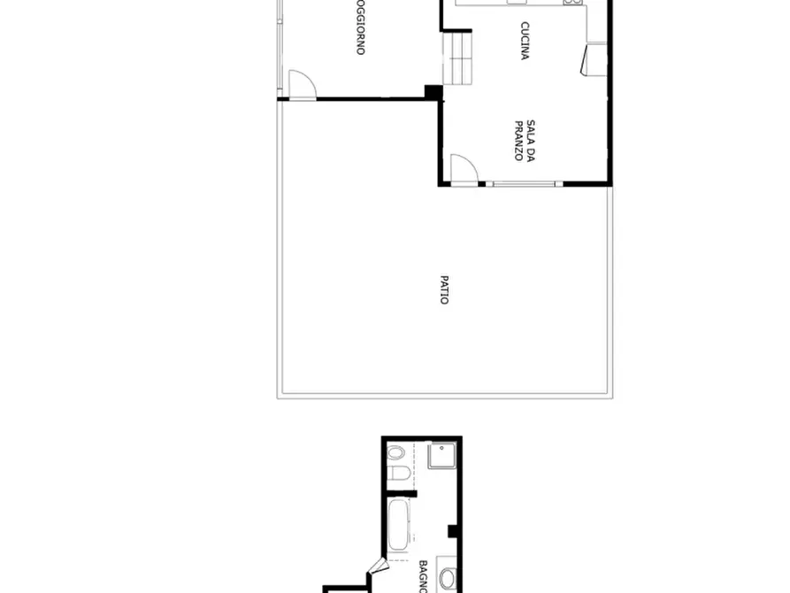 Immagine 30 di Quadrilocale in vendita  in Piazza Sant'Anna 1 a San Bartolomeo Al Mare