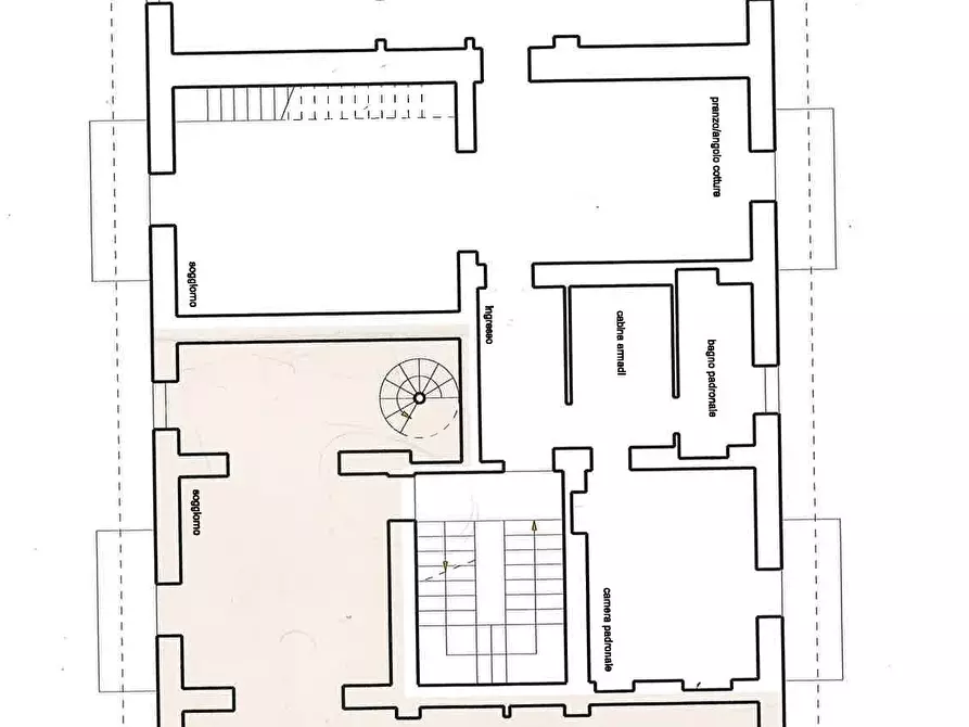 Immagine 8 di Quadrilocale in vendita  a Sarzana