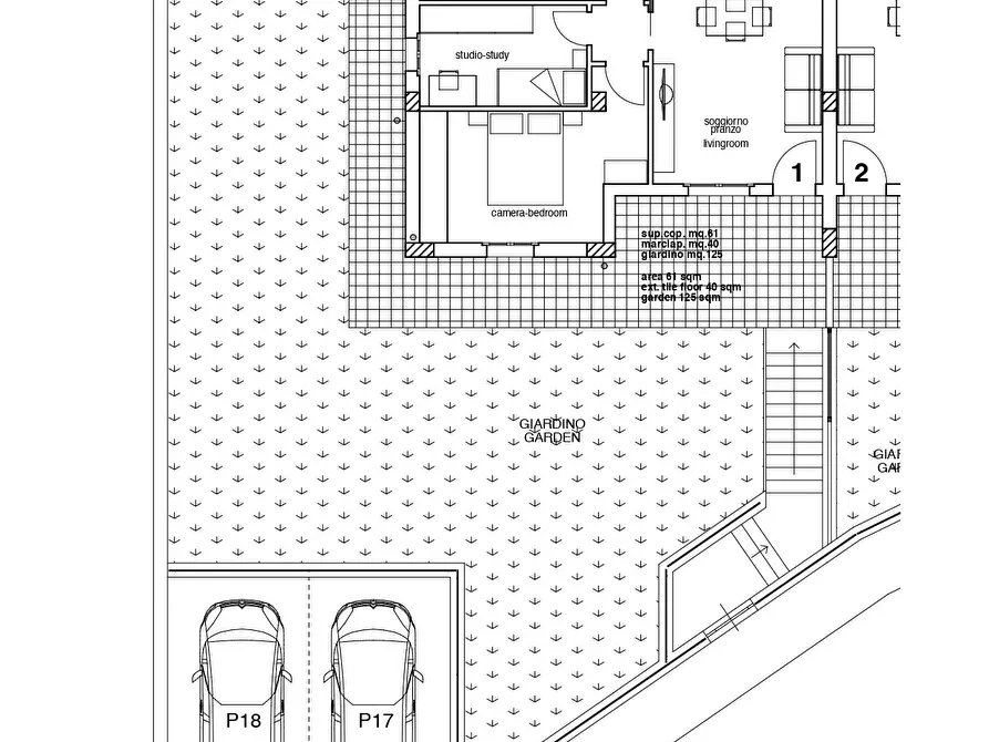 Immagine 16 di Trilocale in vendita  a Acquaviva Picena