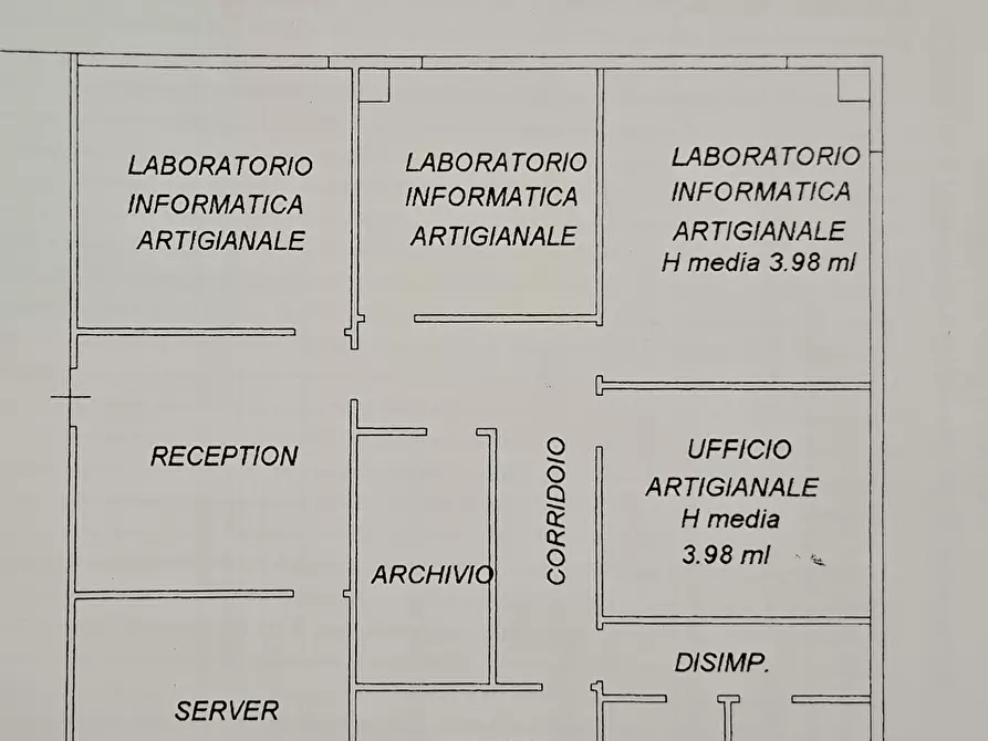 Immagine 2 di Ufficio in vendita  in Via del Commercio 71 a Rovigo