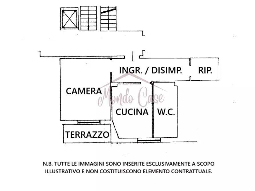 Immagine 23 di Bilocale in vendita  in Stradone D'Oria 120 a La Spezia