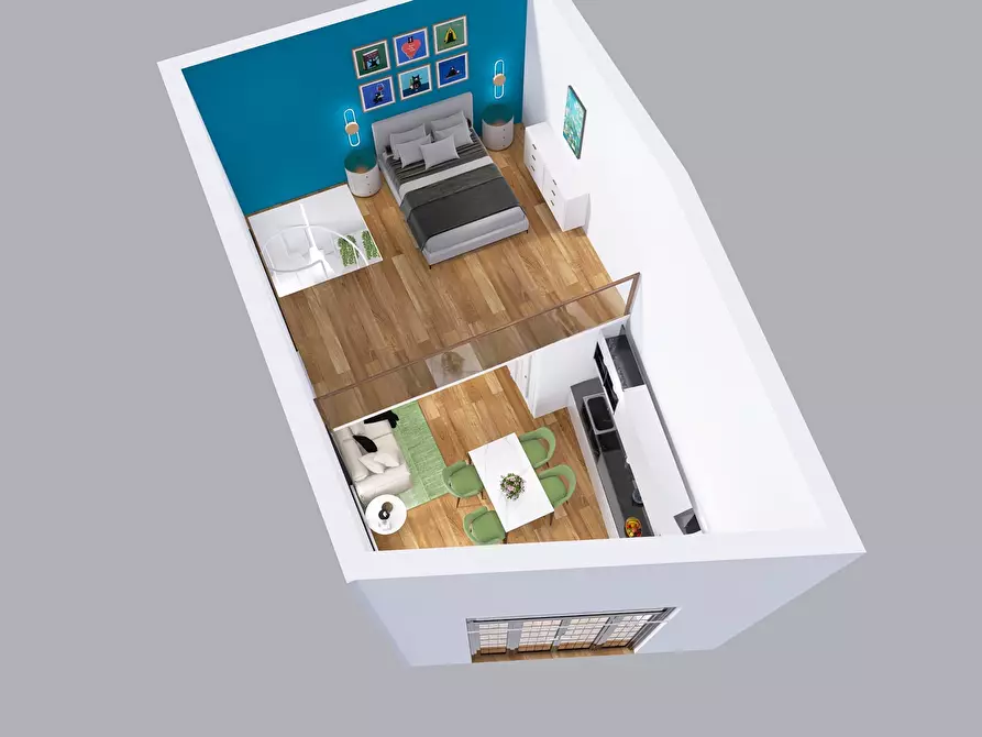 Immagine 12 di Loft/Open space in vendita  in Via Montebello 30 a Torino