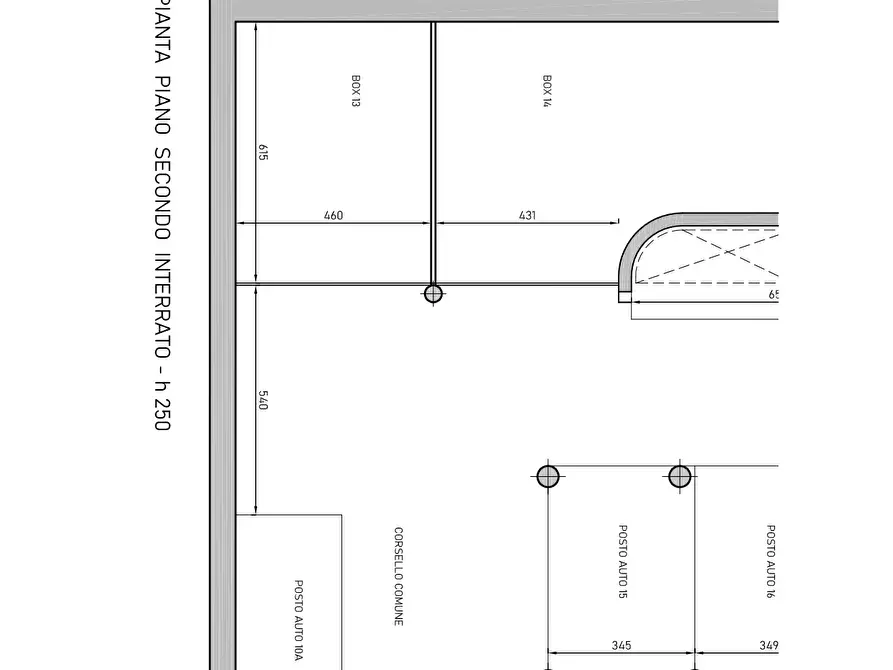 Immagine 8 di Garage in vendita  in Via Dante Alighieri 51 a Seregno