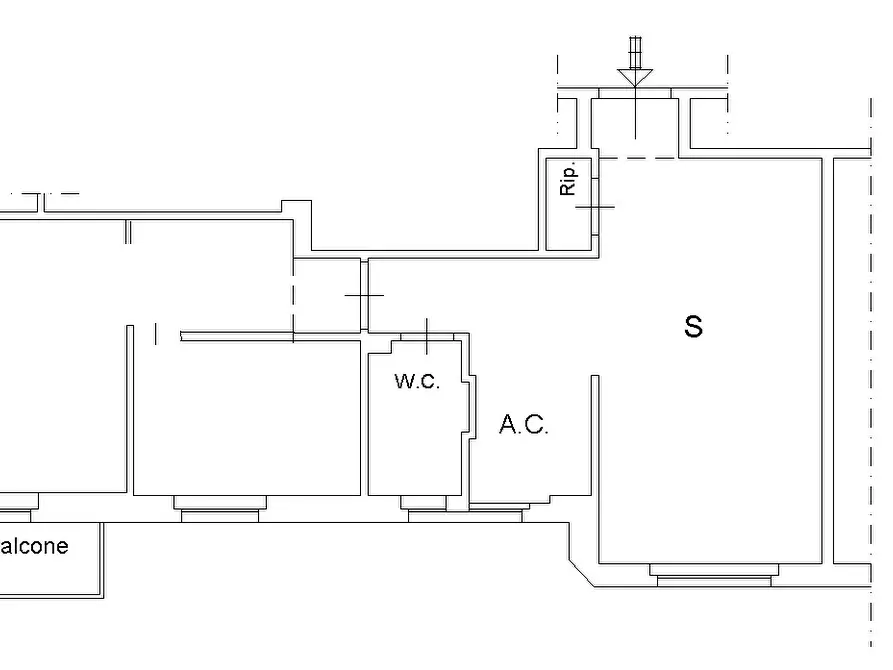 Immagine 12 di Trilocale in vendita  in CIRCONVALLAZIONE NOMENTANA a Roma