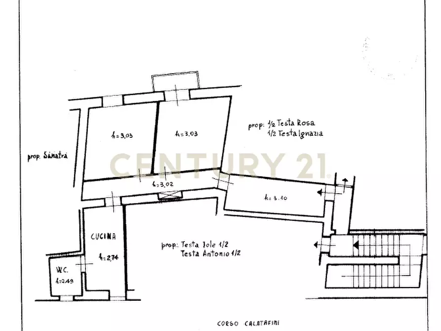 Immagine 23 di Bilocale in vendita  in Corso Calatafimi 1171 a Palermo