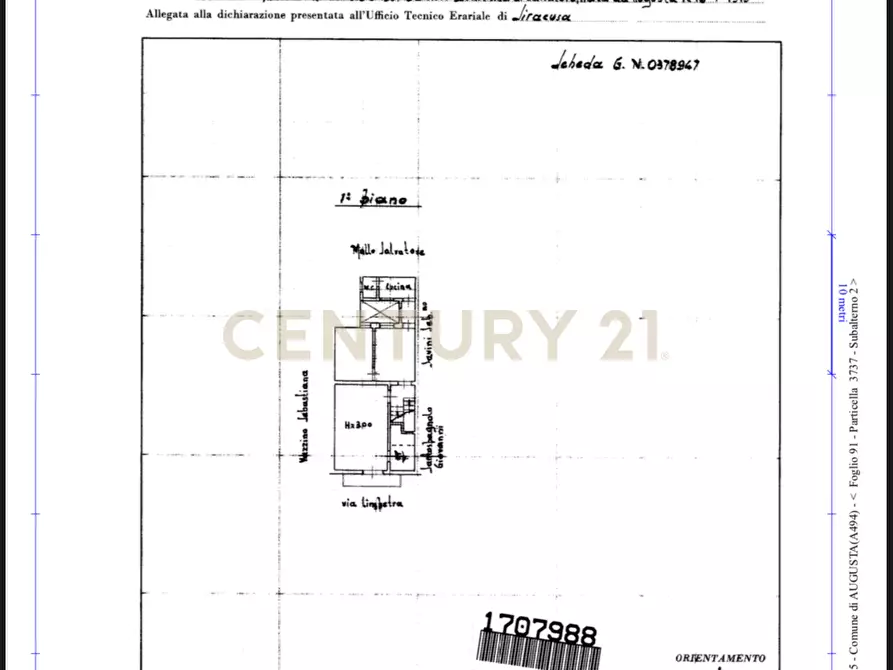 Immagine 32 di Appartamento in vendita  in Via Limpetra 112 a Augusta