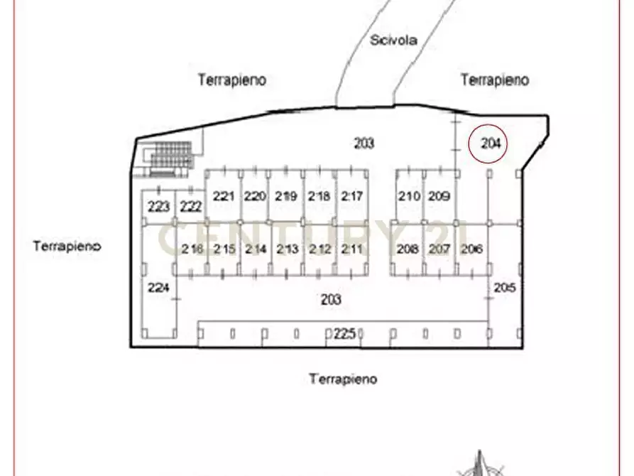 Immagine 45 di Garage in vendita  in Viale Artale Alagona 27 a Catania