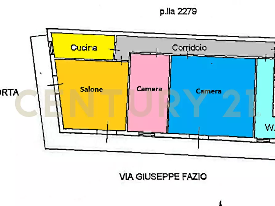 Immagine 31 di Trilocale in vendita  in Via Giuseppe Fazio 2 a Trabia