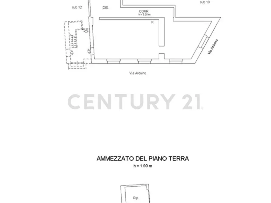 Immagine 2 di Loft/Open space in vendita  in Via Arduino 1 a Catania