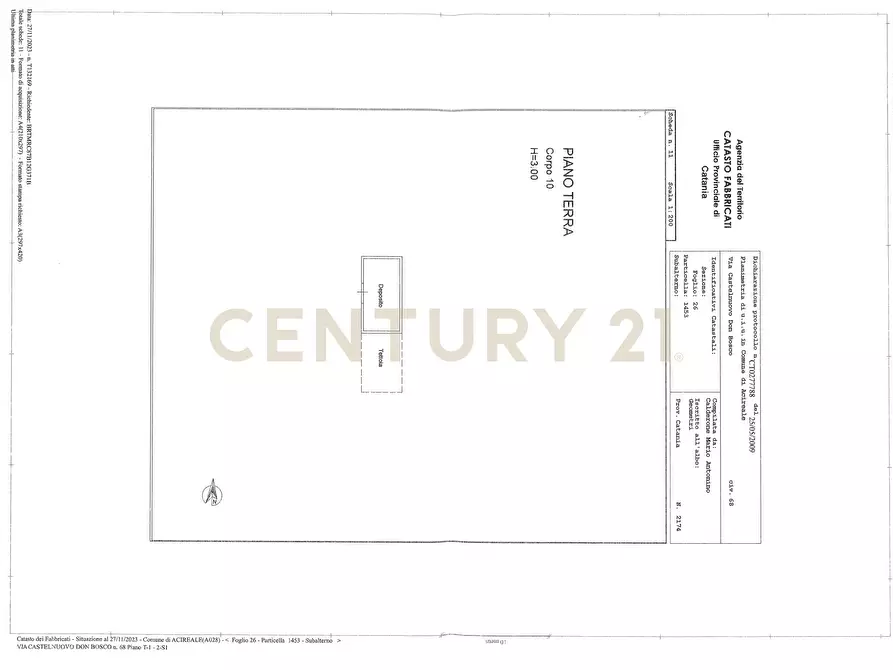 Immagine 101 di Rustico / casale in vendita  in Via Castelnuovo Don Bosco 68 a Acireale