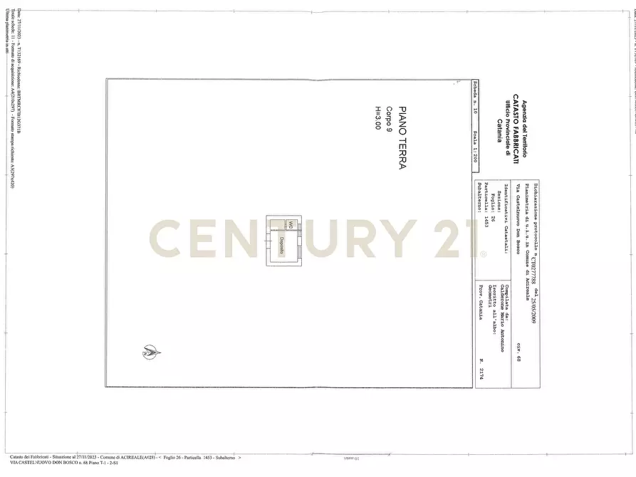 Immagine 99 di Rustico / casale in vendita  in Via Castelnuovo Don Bosco 68 a Acireale