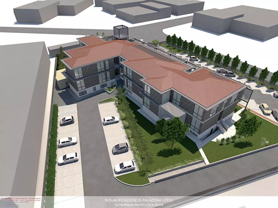 Immagine 5 di Ufficio in vendita  a Parma