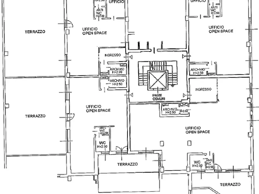 Immagine 3 di Ufficio in vendita  a Parma