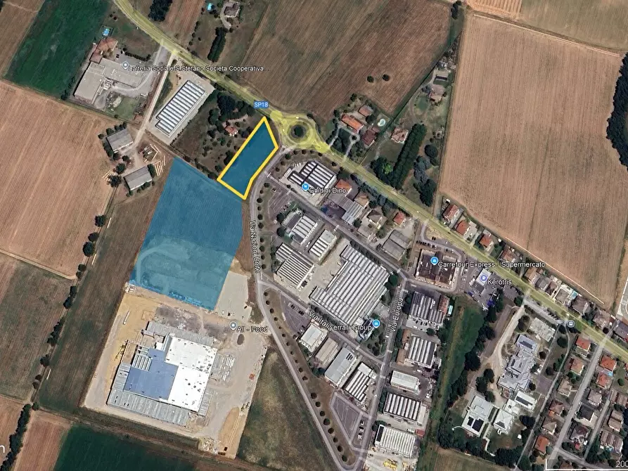 Immagine 2 di Terreno industriale in vendita  a Montechiarugolo