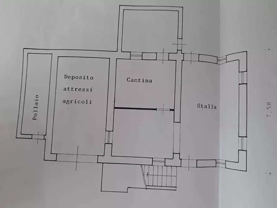 Immagine 19 di Rustico / casale in vendita  in Via Inferno a Camerano
