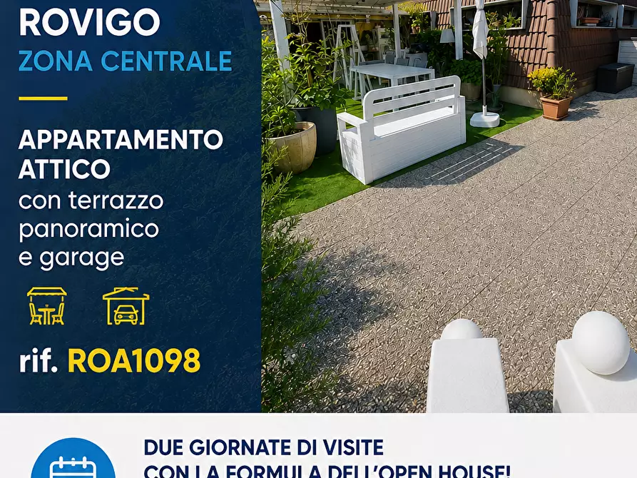 Immagine 1 di Attico in vendita  in Via del Sacro Cuore 35 a Rovigo