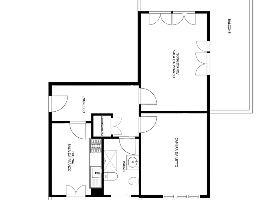 Immagine 42 di Trilocale in affitto  in Via della Resistenza 2323 a San Bartolomeo Al Mare