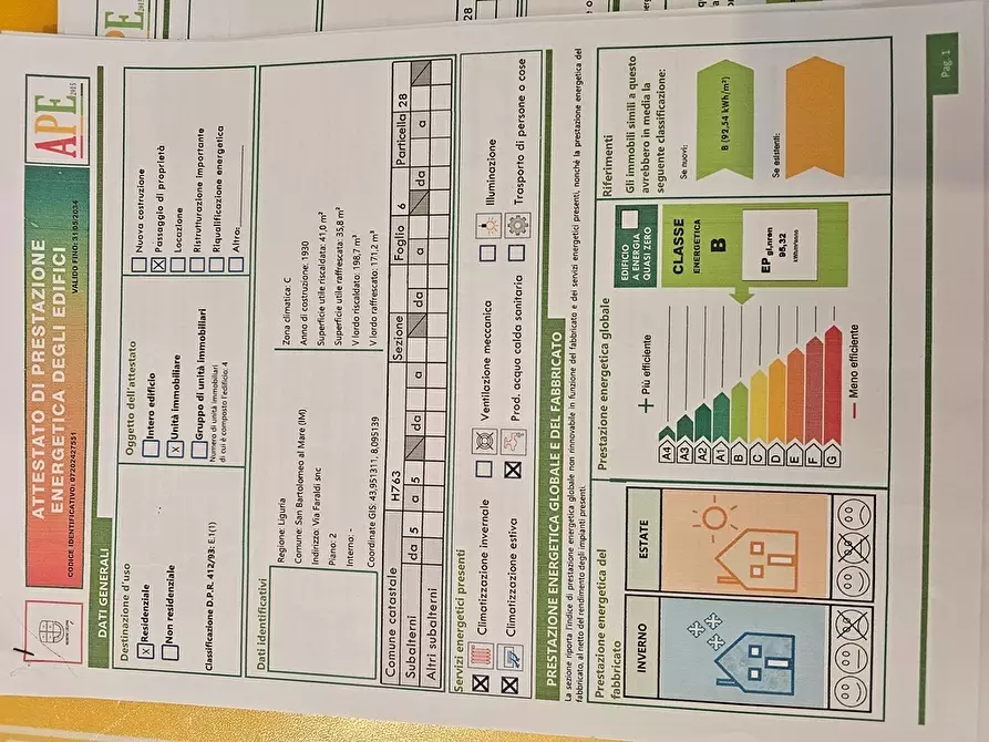 Immagine 23 di Bilocale in vendita  in Via Faraldi a San Bartolomeo Al Mare