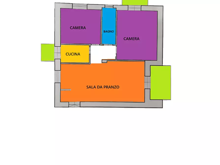 Immagine 12 di Bilocale in vendita  in Via Valle Maura a Sala Consilina