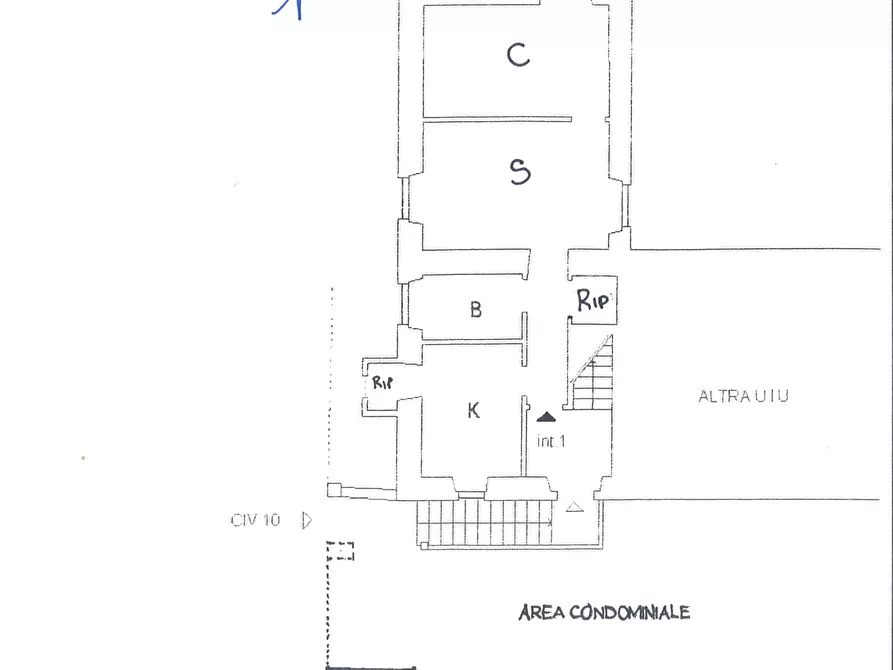 Immagine 34 di Bilocale in vendita  in Via Cremeno 10 a Genova