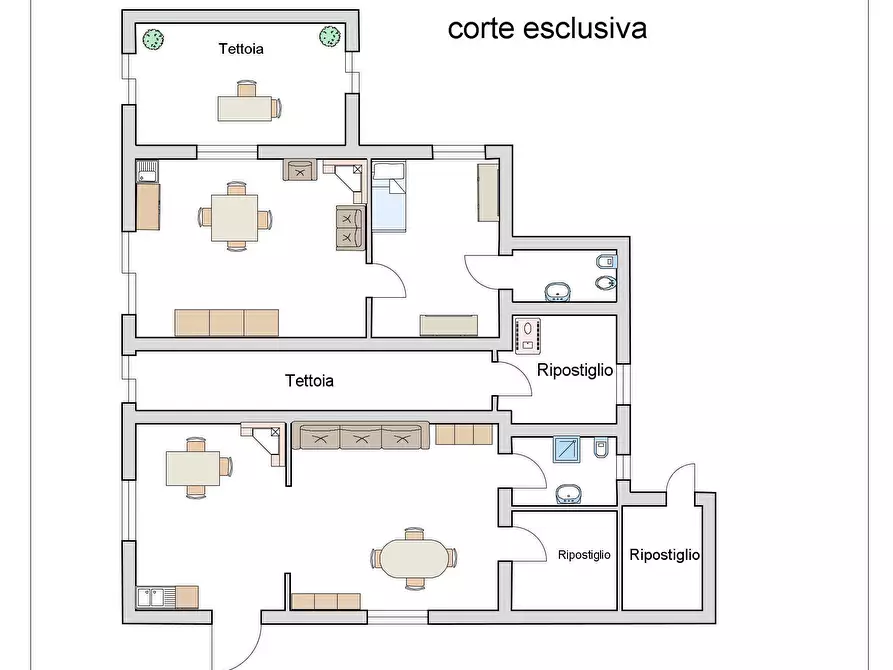 Immagine 37 di Casa indipendente in vendita  a Civitella Casanova