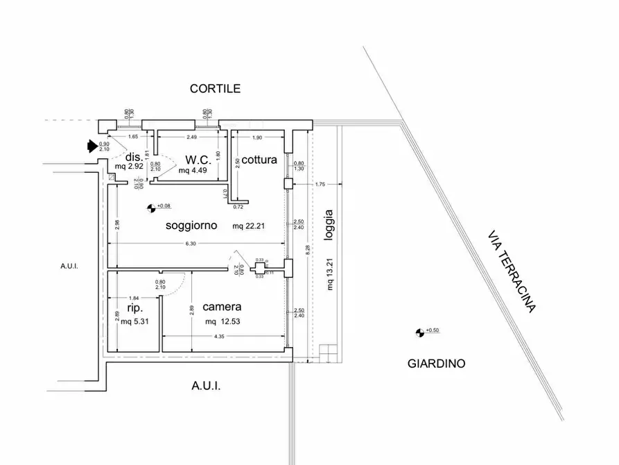 Immagine 54 di Bilocale in vendita  in Via Terracina 1 a Milano