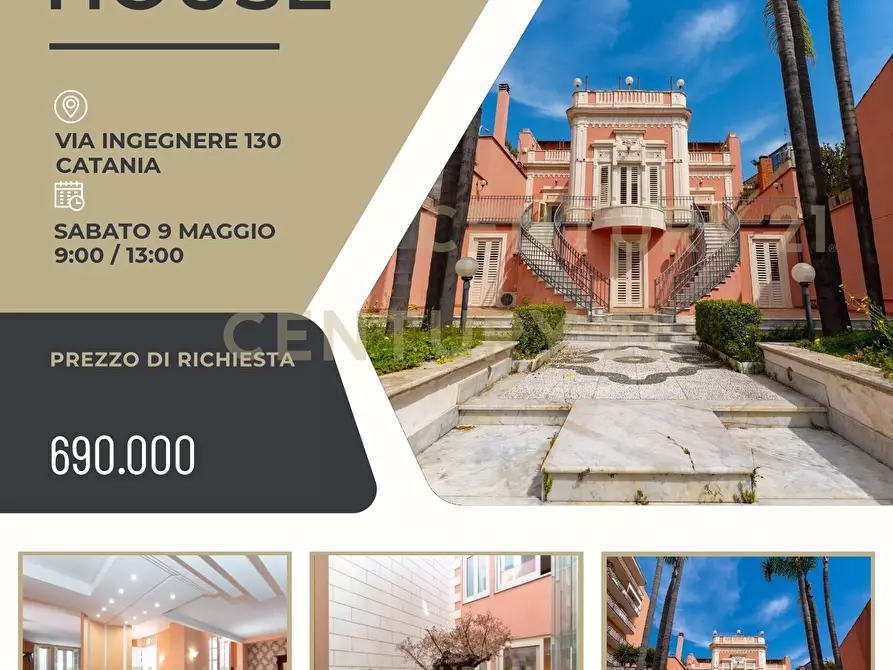 Immagine 1 di Villa in vendita  in Via Ingegnere 130 a Catania