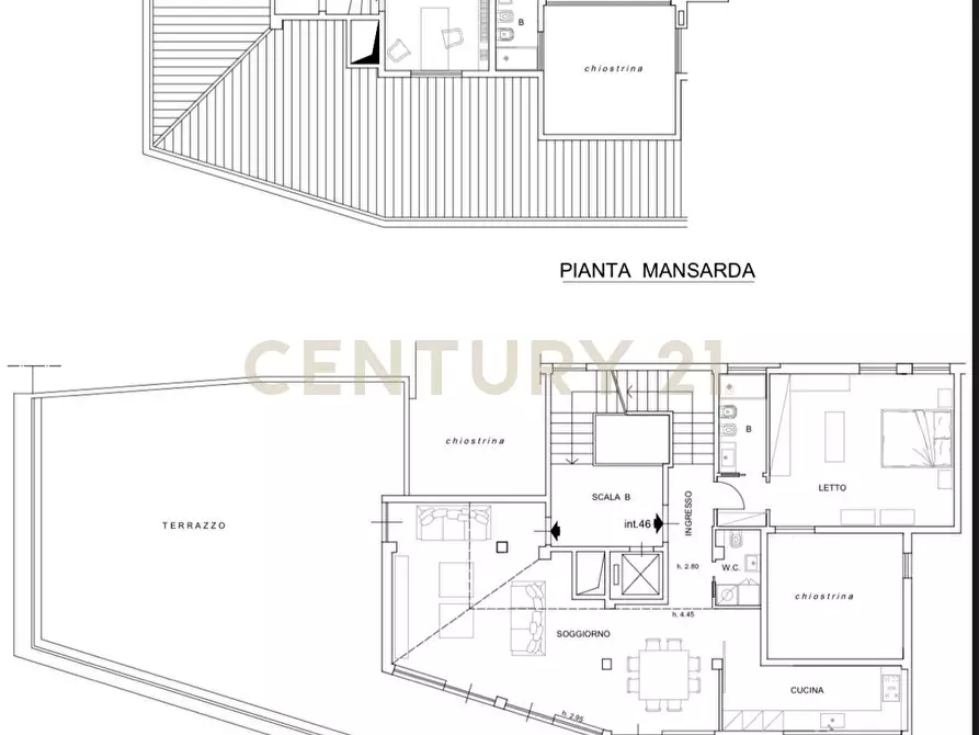 Immagine 16 di Attico in vendita  in Via dell'Olmata 30 a Roma