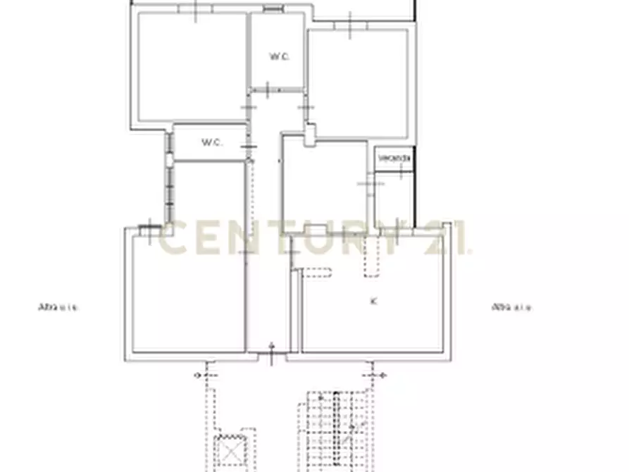 Immagine 40 di Appartamento in vendita  in Via Adone 11 a Catania