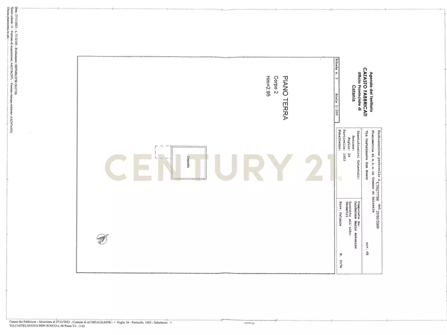 Immagine 103 di Rustico / casale in vendita  in Via Castelnuovo Don Bosco 68 a Acireale