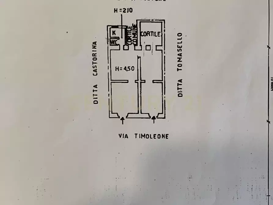 Immagine 26 di Terratetto in vendita  in Via Timoleone 61 a Catania