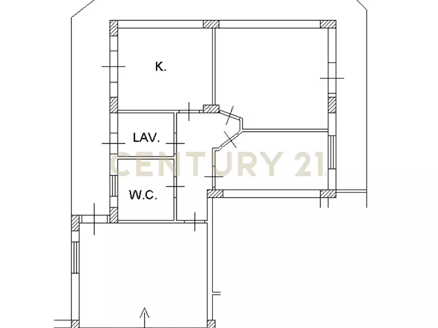 Immagine 53 di Trilocale in vendita  in Via Teocrito 10 a Aci Catena