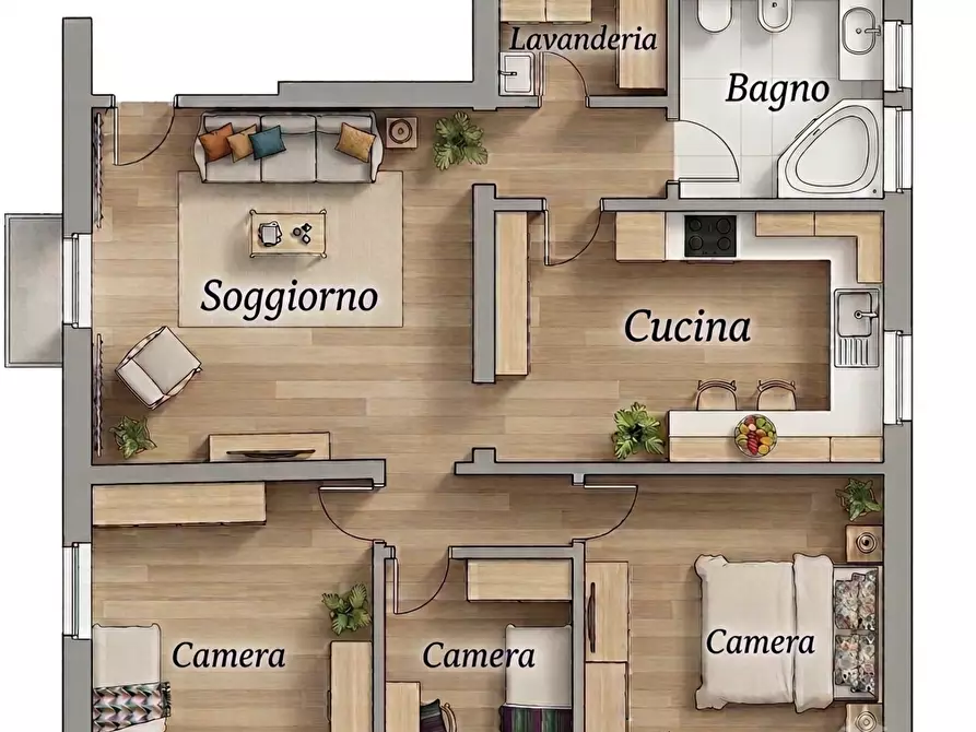 Immagine 37 di Quadrilocale in vendita  in Via Domenico Oliva 7 a Genova