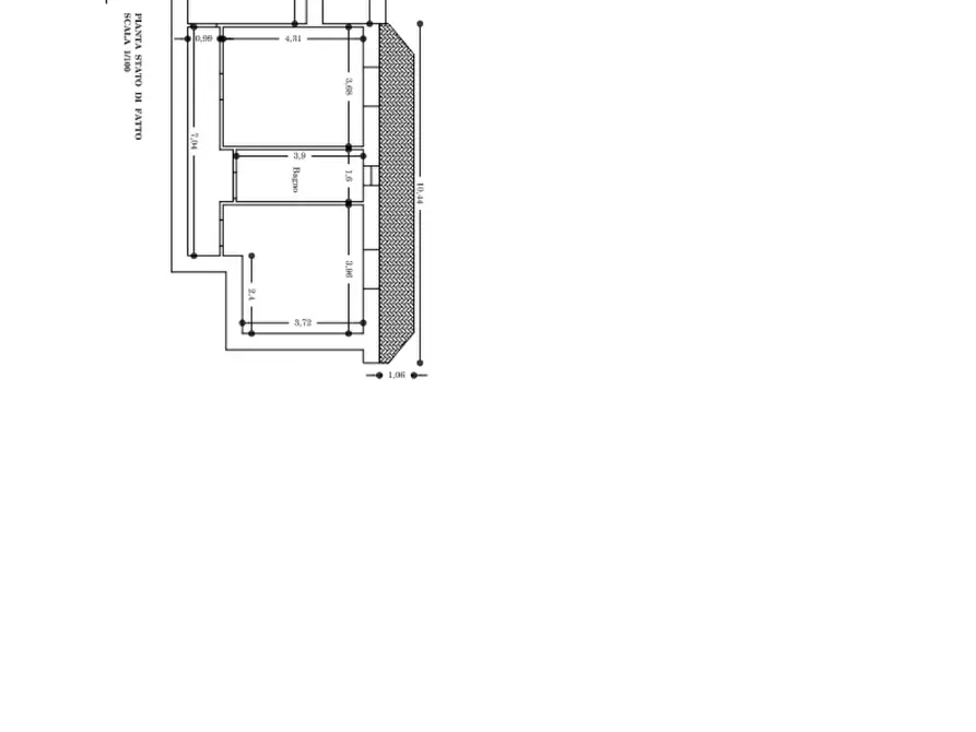 Immagine 12 di Trilocale in affitto  a Villaricca